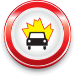 9. Какому из перечисленных транспортных средств запрещено движение на данный дорожный знак?